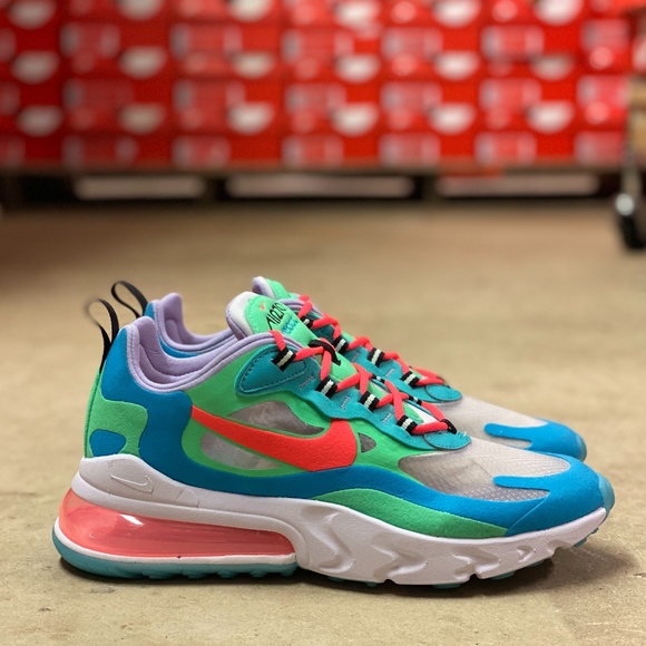 Nike Shoes | Air Max 270 React Psychedelic Art | Poshmark